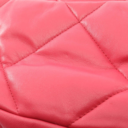 CHANEL 19 Matelasse Lambskin Bag Pink