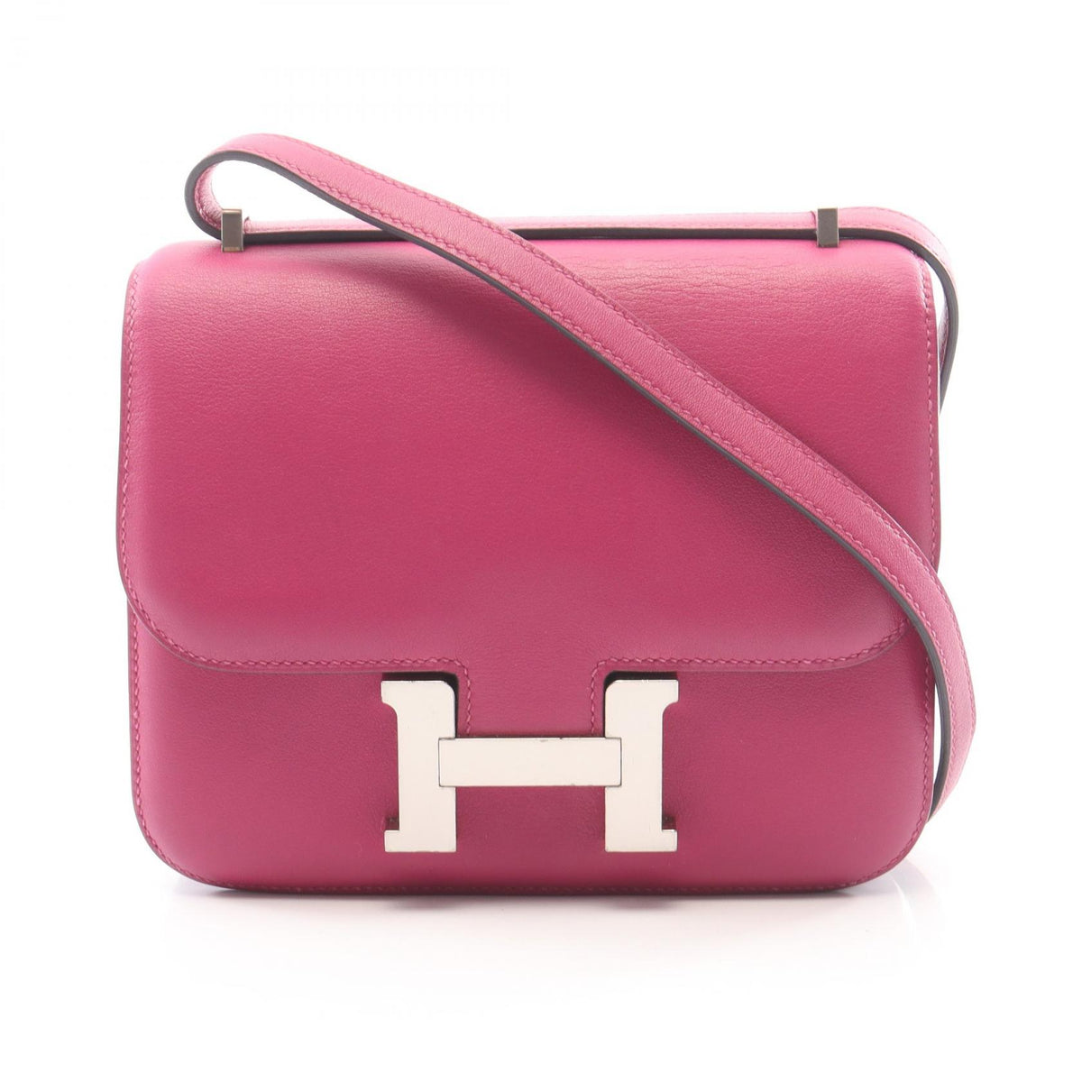 HERMES Constance 3 Mini Rose Shoulder Bag