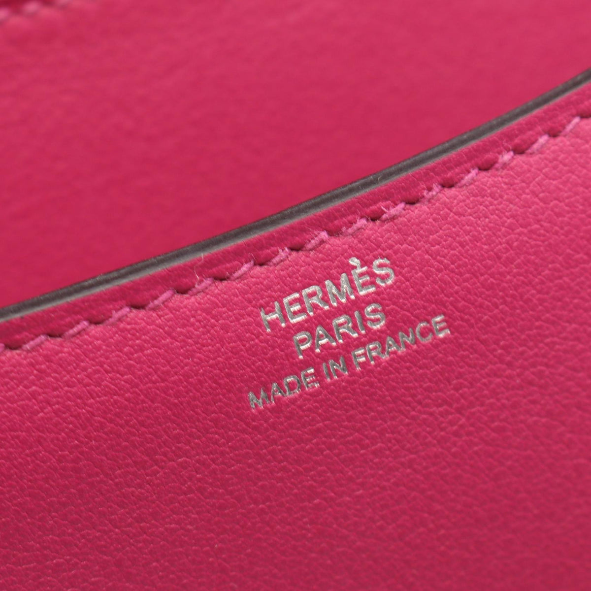 HERMES Constance 3 Mini Rose Shoulder Bag