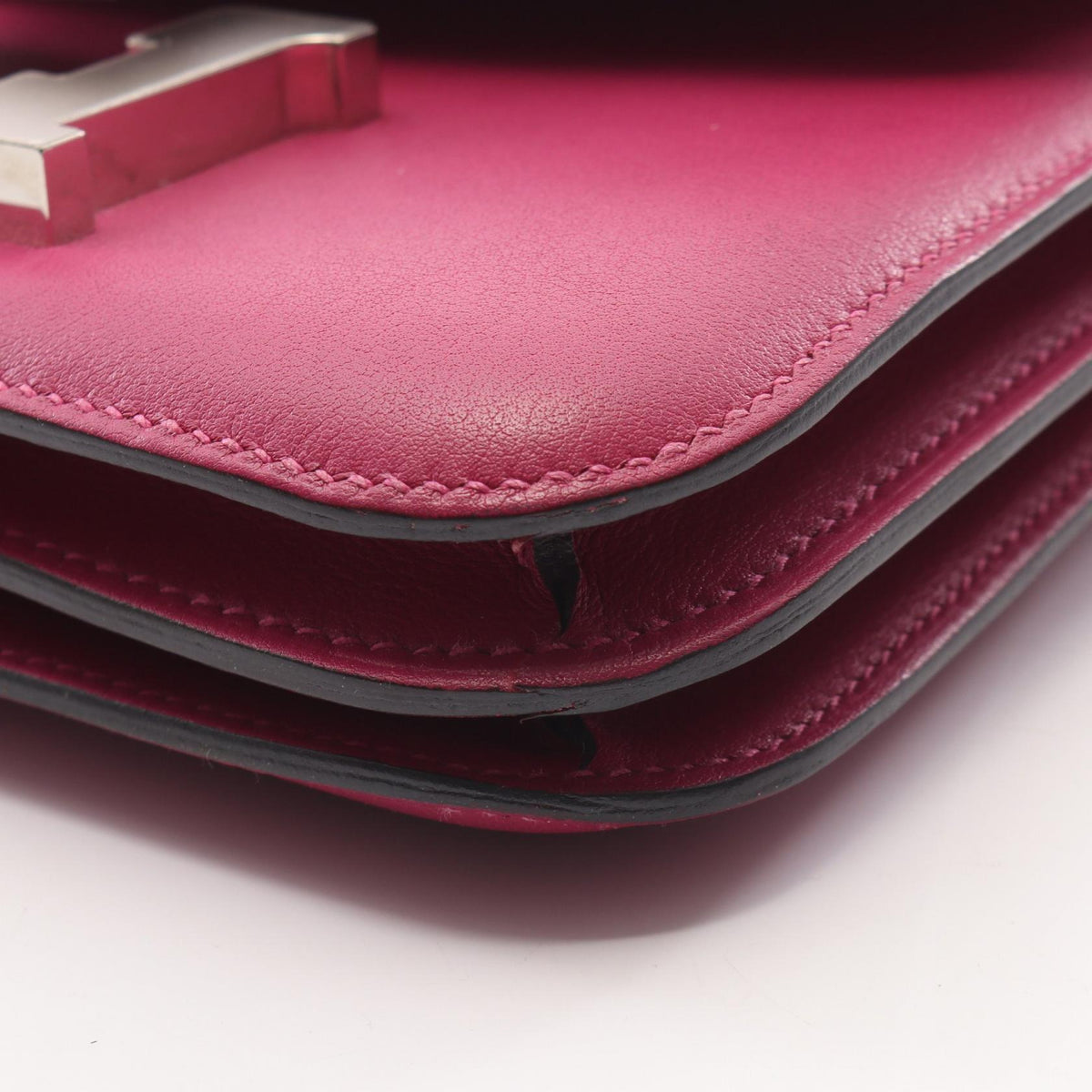HERMES Constance 3 Mini Rose Shoulder Bag