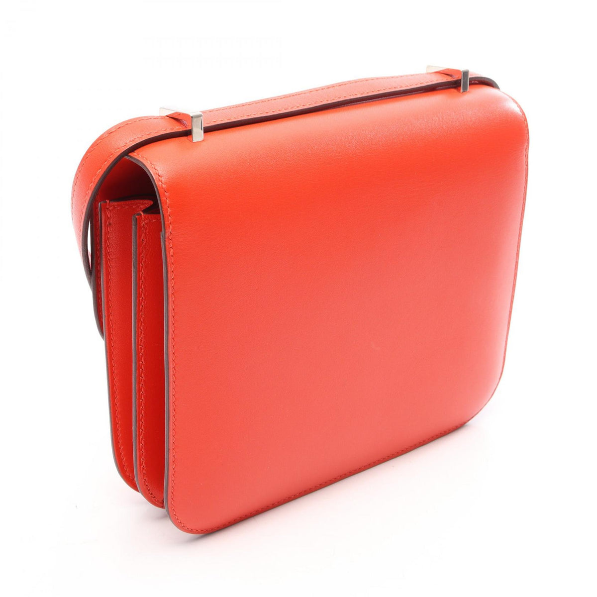 HERMES Constance 3 Mini Rouge Shoulder Bag Red