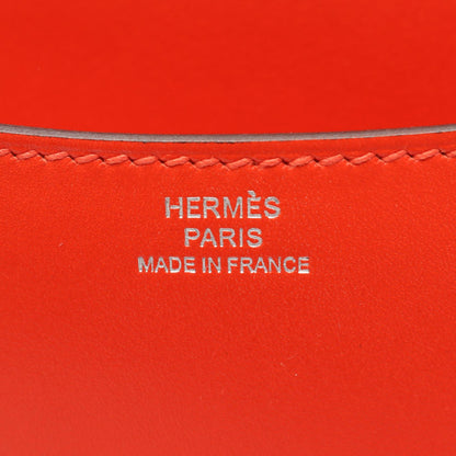 HERMES Constance 3 Mini Rouge Shoulder Bag Red
