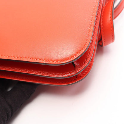 HERMES Constance 3 Mini Rouge Shoulder Bag Red