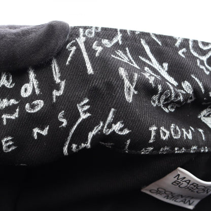 MARCELO BURLON All-Over Print Denim Jacket Black Size S