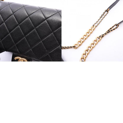 CHANEL Matelasse Flap Black Shoulder Bag