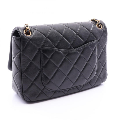 CHANEL Matelasse Flap Black Shoulder Bag