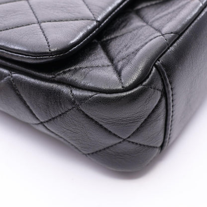 CHANEL Matelasse Flap Black Shoulder Bag