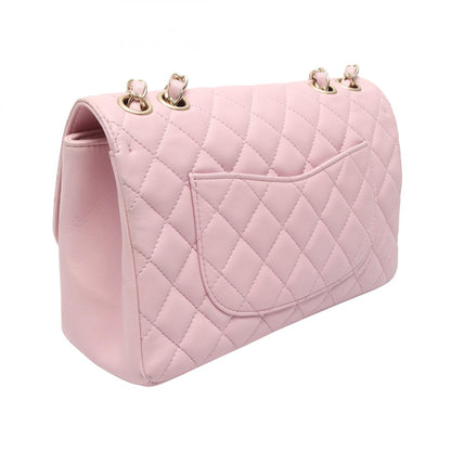 CHANEL Matelasse Single Flap Bag Pink