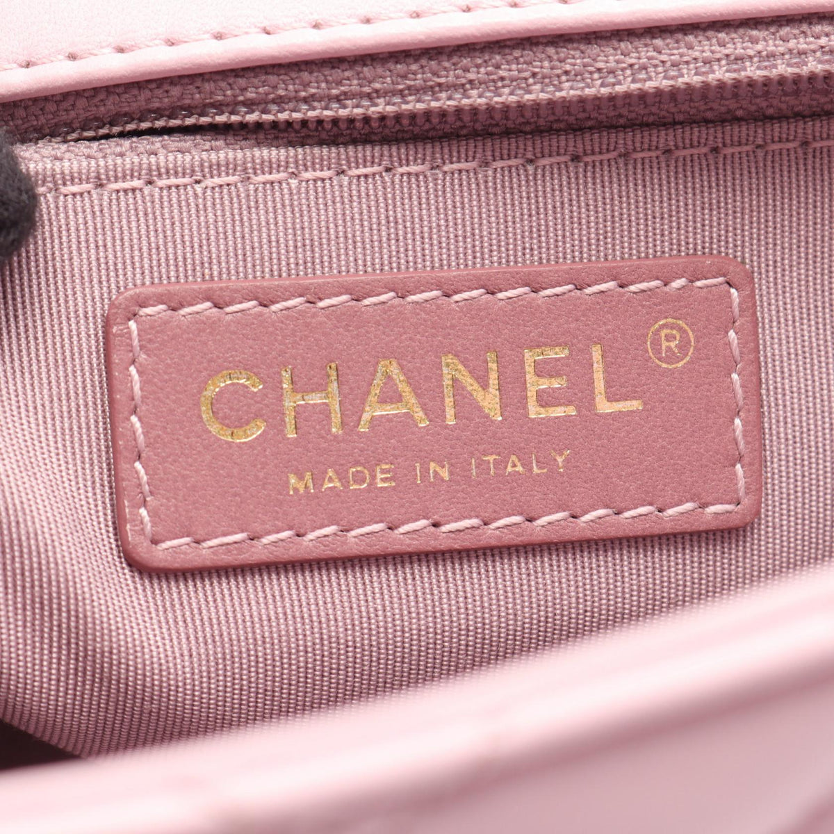 CHANEL Matelasse Single Flap Bag Pink