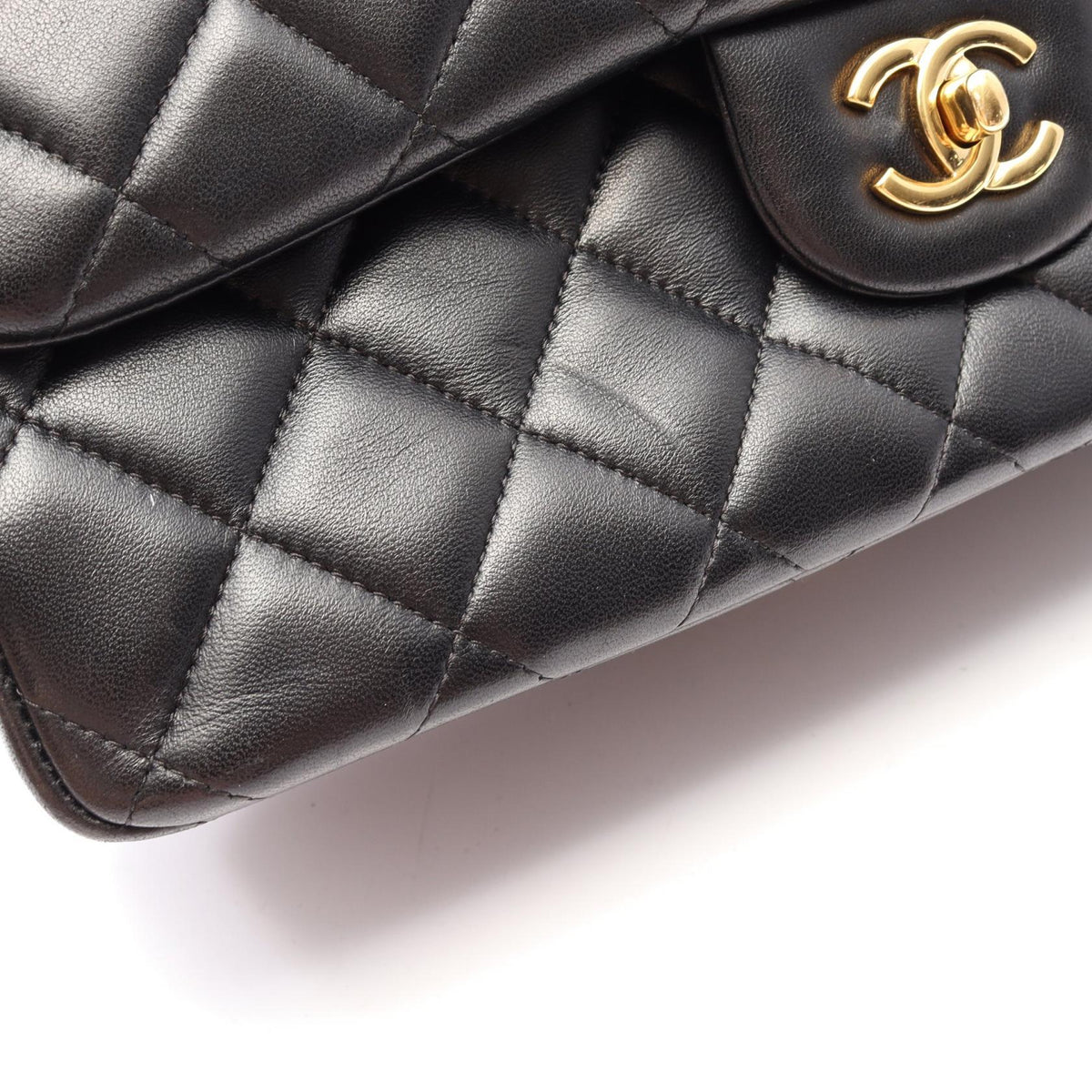 CHANEL Classic Large W Flap Bag GHW