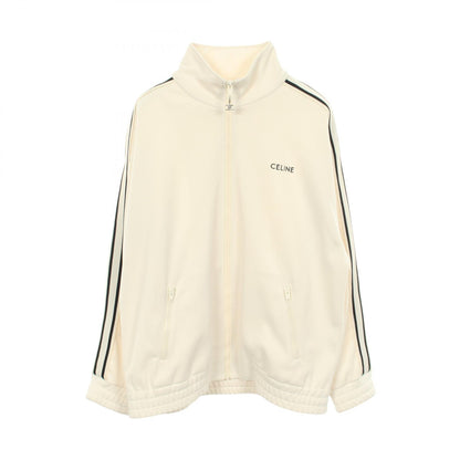 CELINE Polyester Tracksuit Beige/Black Suit Size S