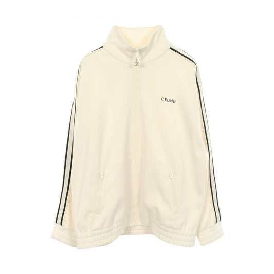 CELINE Polyester Tracksuit Beige/Black Suit Size S