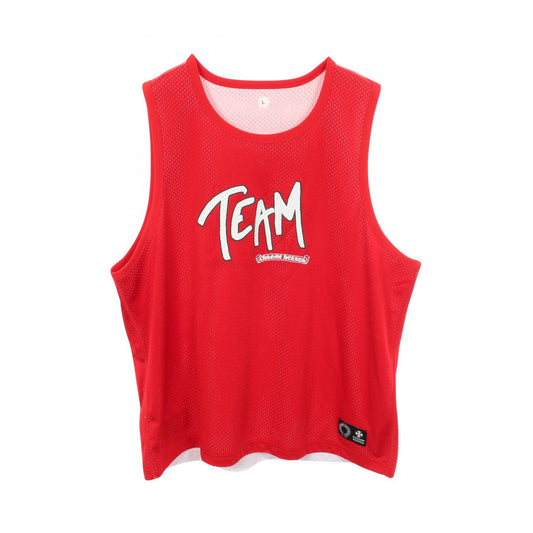 CHROME HEARTS x MATTY BOY Reversible Mesh Top Red Size L