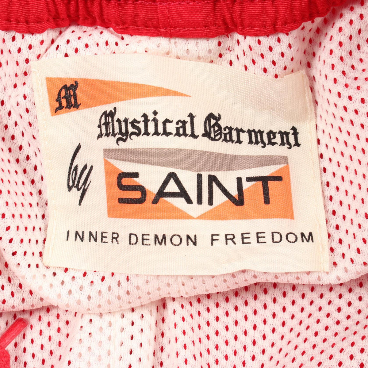 SAINT MICHAEL Sideline Nylon Track Joggers Size M
