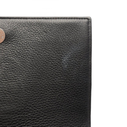 CHROME HEARTS Extra Large Dagger Leather Clutch Bag