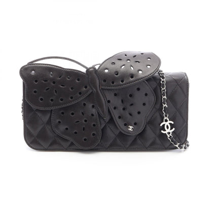 CHANEL Matelasse Butterfly Bag Black