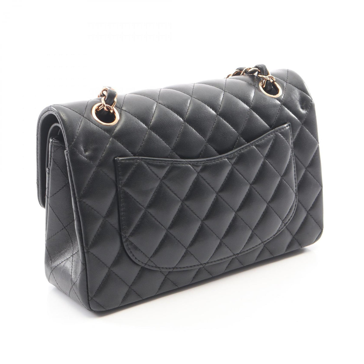 CHANEL Matelasse Double Flap Shoulder Bag