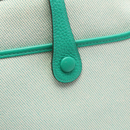 HERMES Evelyne 3 PM Toile H Shoulder Bag
