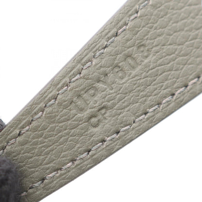HERMES Lindy 26 Gris Meyer Shoulder Bag