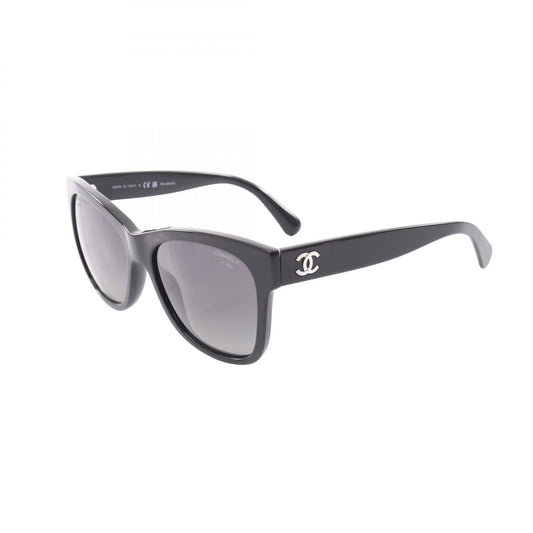 CHANEL Coco Mark Gradient Sunglasses Black