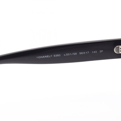 CHANEL Coco Mark Gradient Sunglasses Black