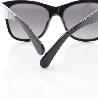 CHANEL Coco Mark Gradient Sunglasses Black