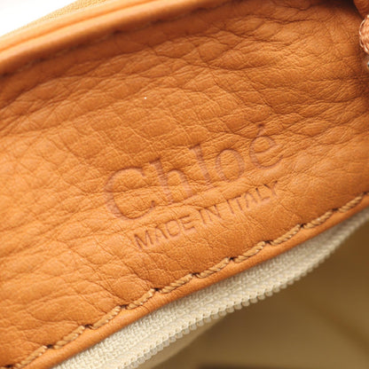 Chloe Paddington Leather Handle Bag Brown