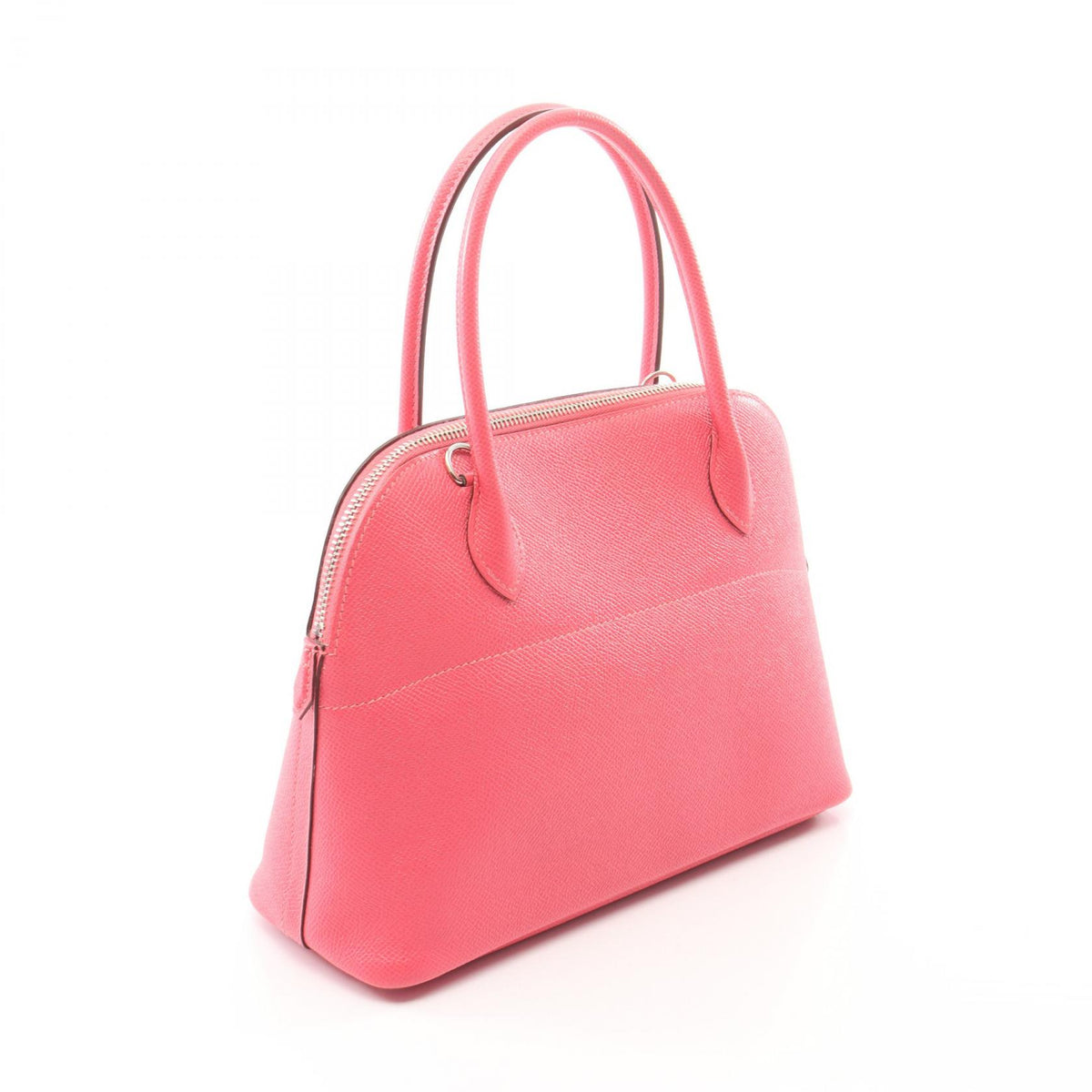 HERMES Bolide 27 Rose Azalee Handle Bag