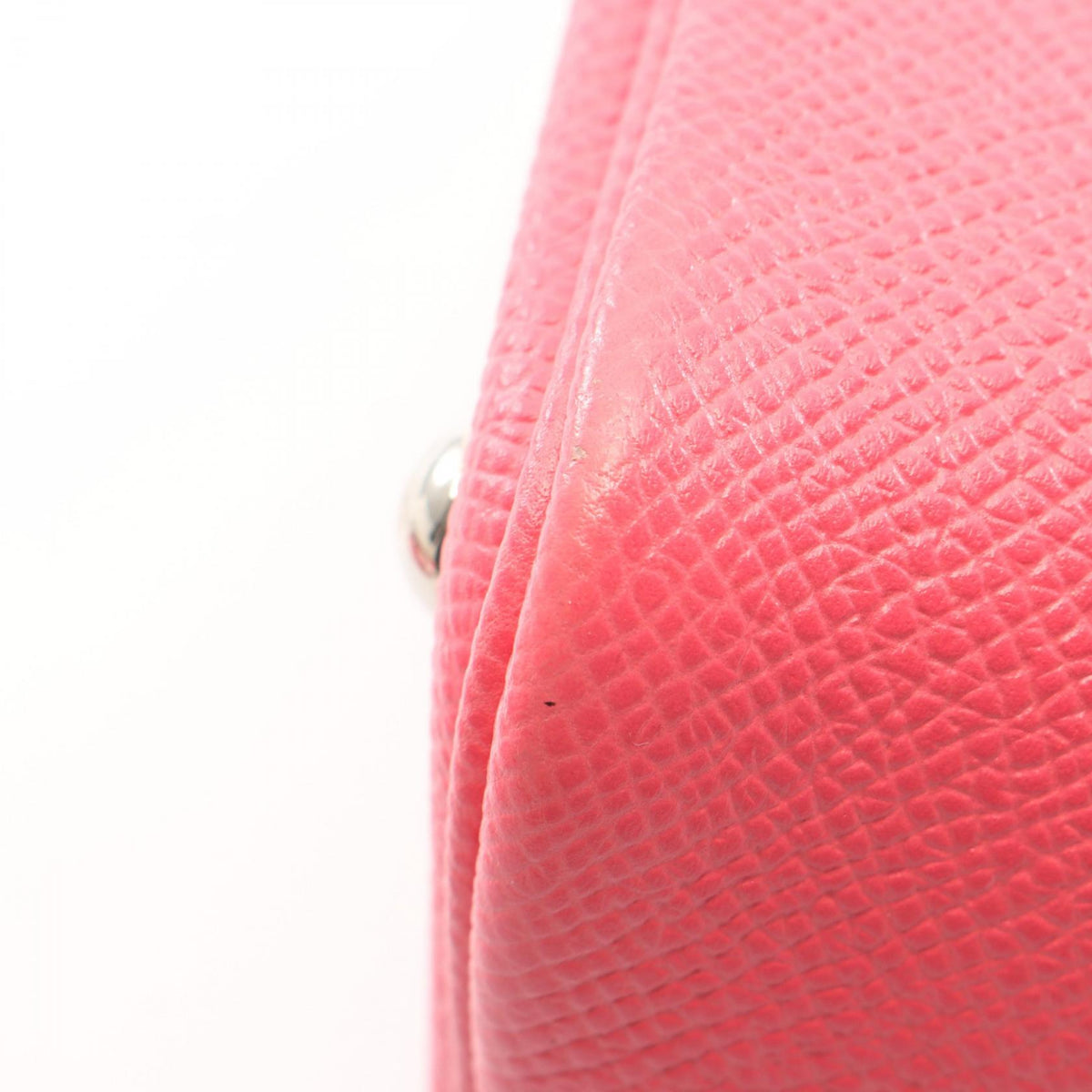HERMES Bolide 27 Rose Azalee Handle Bag