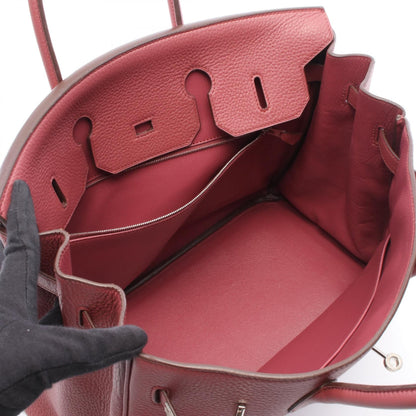 HERMES Birkin 35 Rosewood Handle Bag
