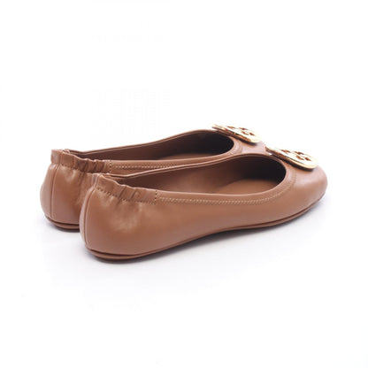 Tory Burch MINNIE TRAVEL BALLET Heels Brown Size US 7.5