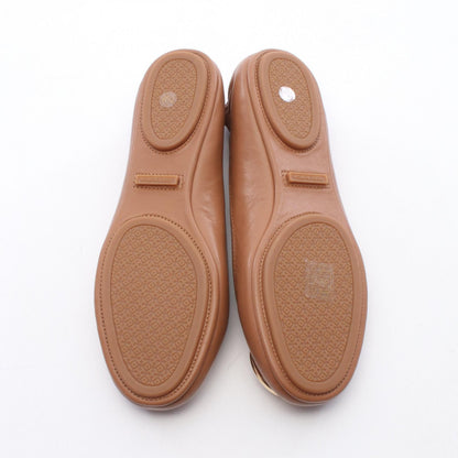 Tory Burch MINNIE TRAVEL BALLET Heels Brown Size US 7.5