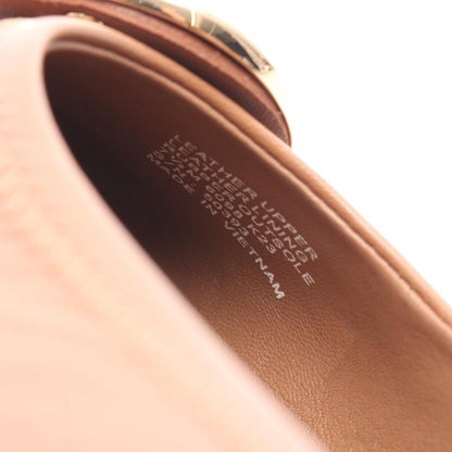 Tory Burch MINNIE TRAVEL BALLET Heels Brown Size US 7.5