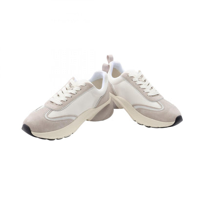 Tory Burch GOOD LUCK TRAINER Nylon Sneakers White Size US 7