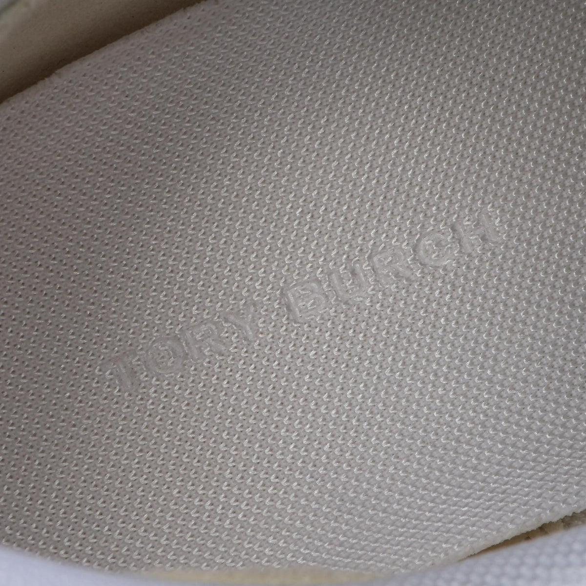 Tory Burch GOOD LUCK TRAINER Nylon Sneakers White Size US 7