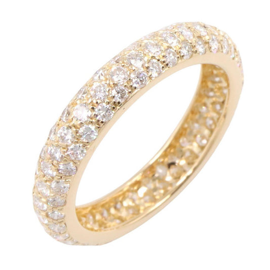 CARTIER Etincelle Full Diamond K18 YG Ring Gold Size JP 9.5