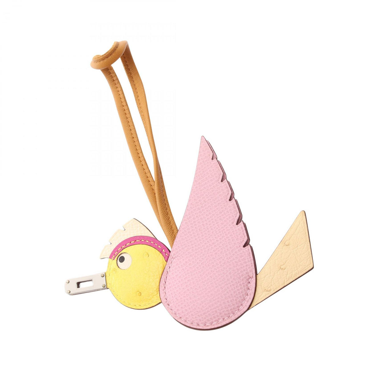 HERMES Birdy Veau Epsom Pink Multicolor