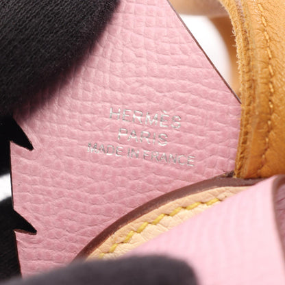 HERMES Birdy Veau Epsom Pink Multicolor