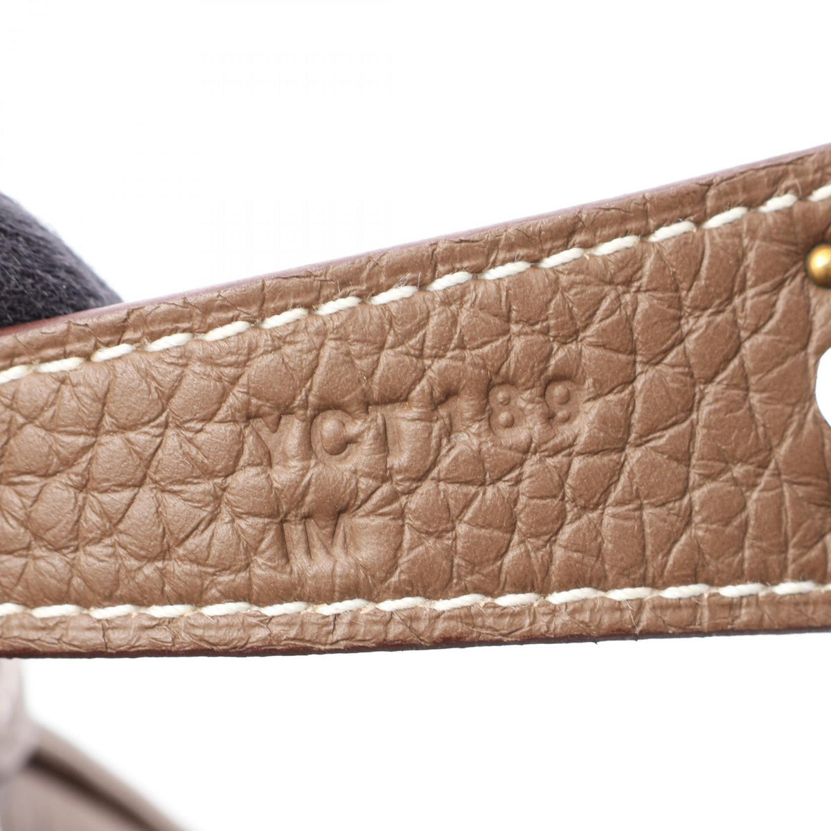 HERMES Lindy 30 Etoupe Shoulder Bag