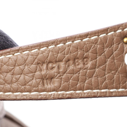 HERMES Lindy 30 Etoupe Shoulder Bag