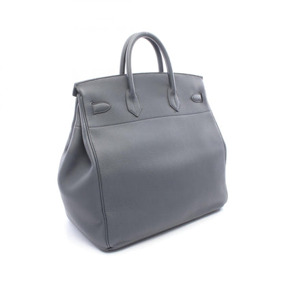 HERMES Haut à Courroies 40 Leather Bag