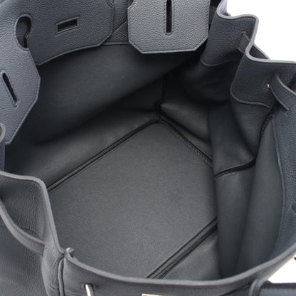 HERMES Haut à Courroies 40 Leather Bag