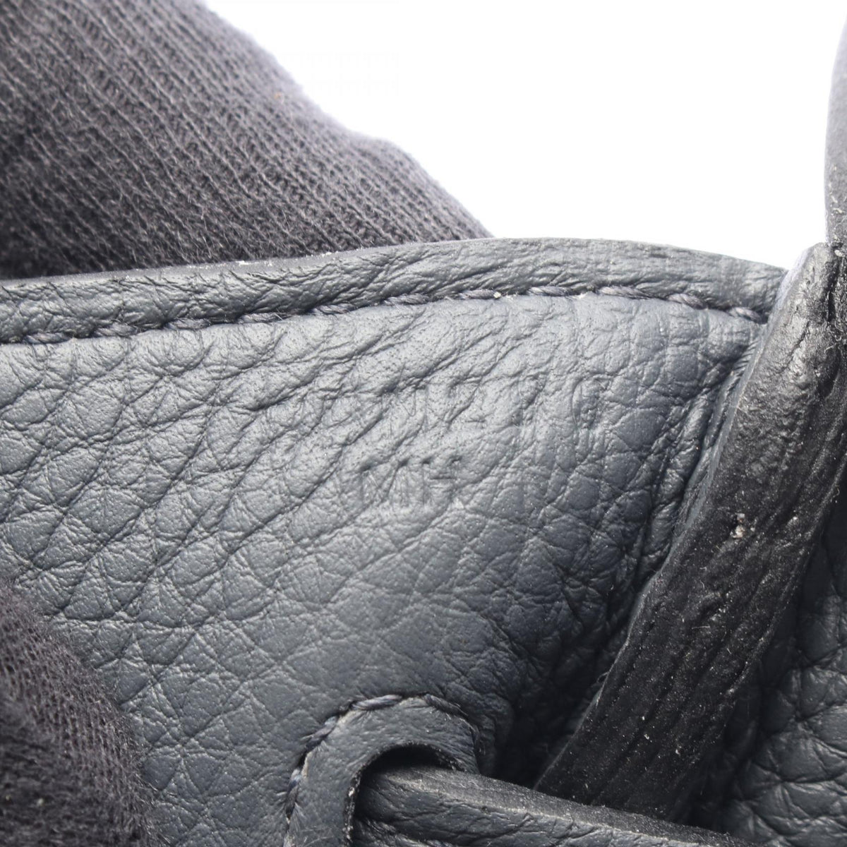 HERMES Haut à Courroies 40 Leather Bag