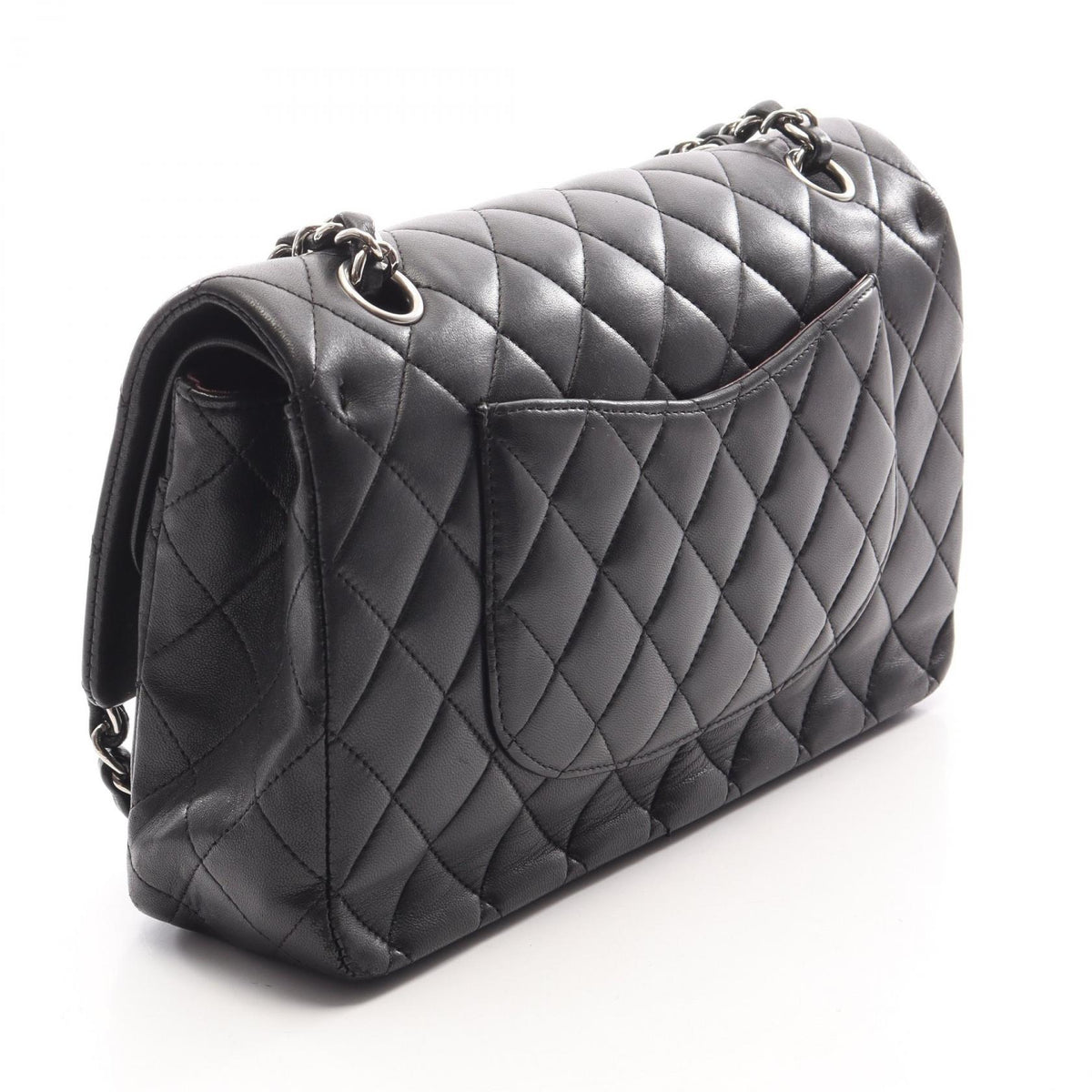CHANEL Matelasse W Flap Shoulder Bag