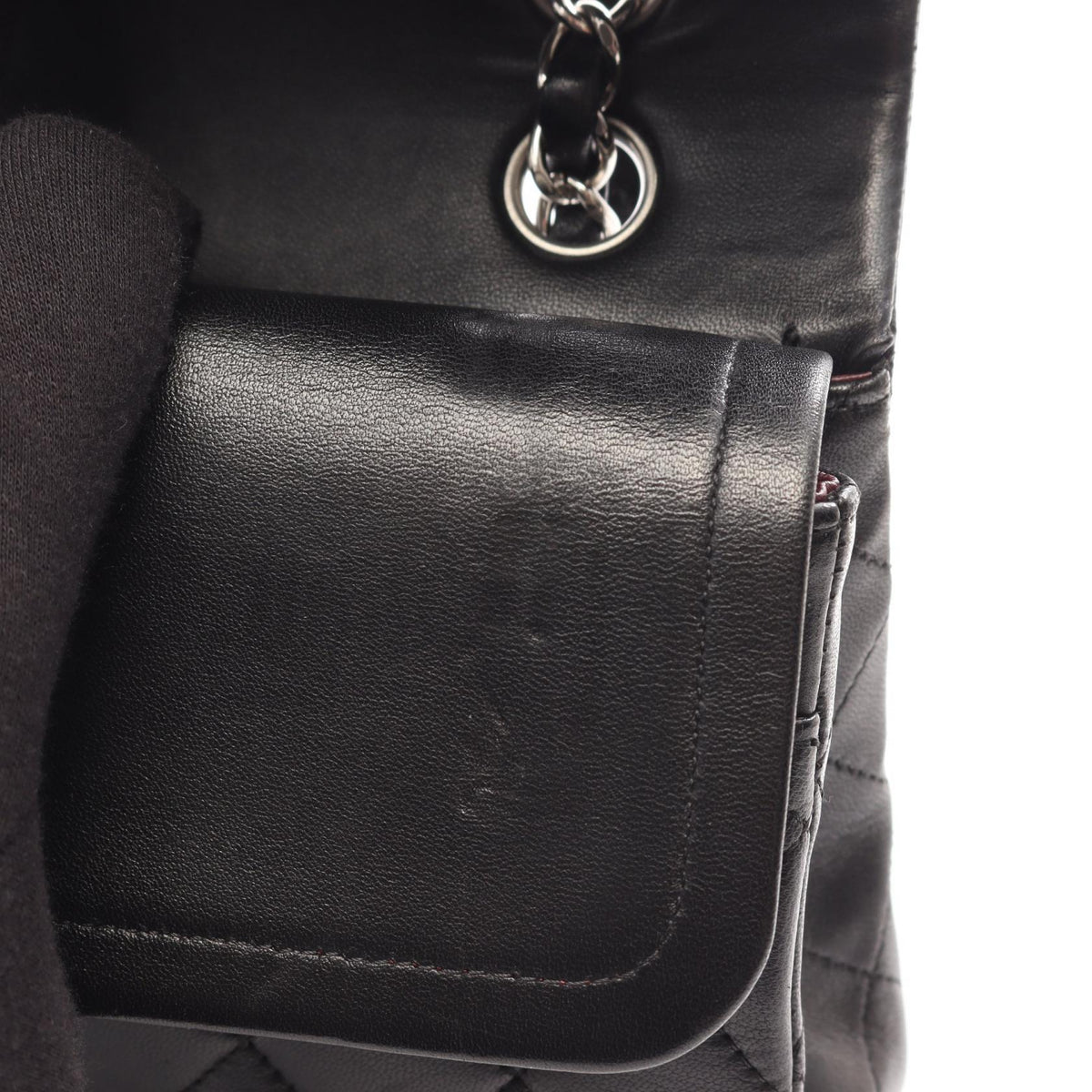 CHANEL Matelasse W Flap Shoulder Bag