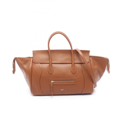 CELINE Luggage Medium Brown 2WAY Bag