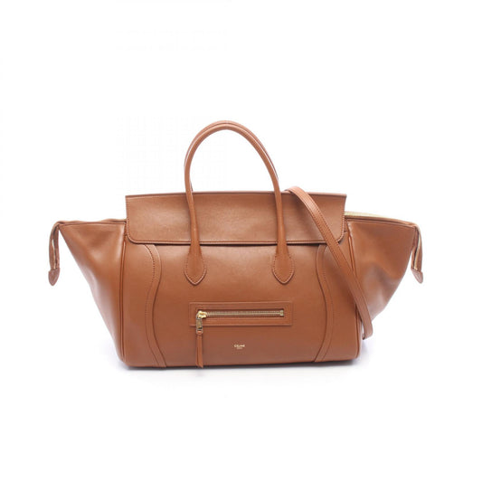 CELINE Luggage Medium Brown 2WAY Bag