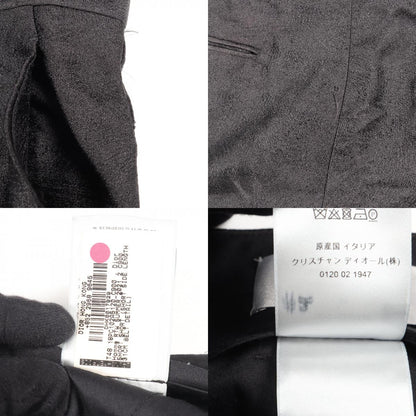 Dior Black Jacquard Silk Shorts Size 48