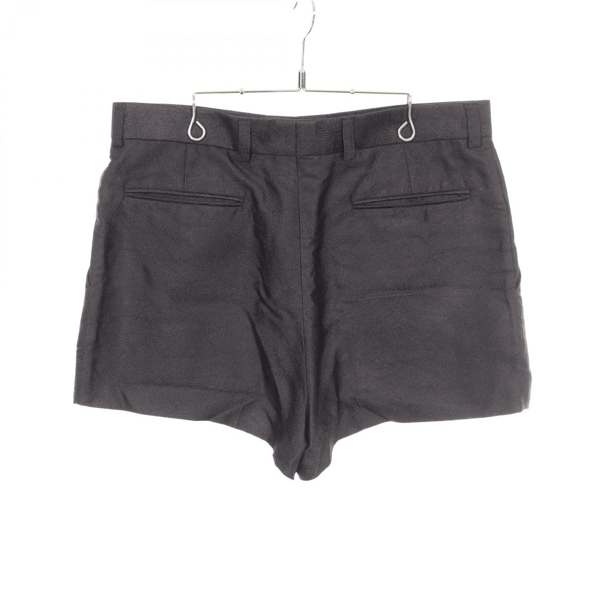 Dior Black Jacquard Silk Shorts Size 48