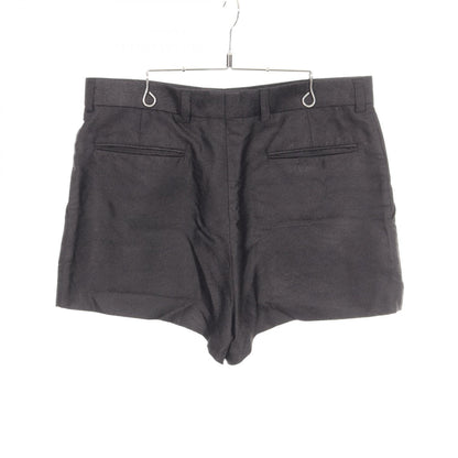 Dior Black Jacquard Silk Shorts Size 48